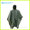 Unisex Camping 170t Polyester PVC Raincoat Rpy-006